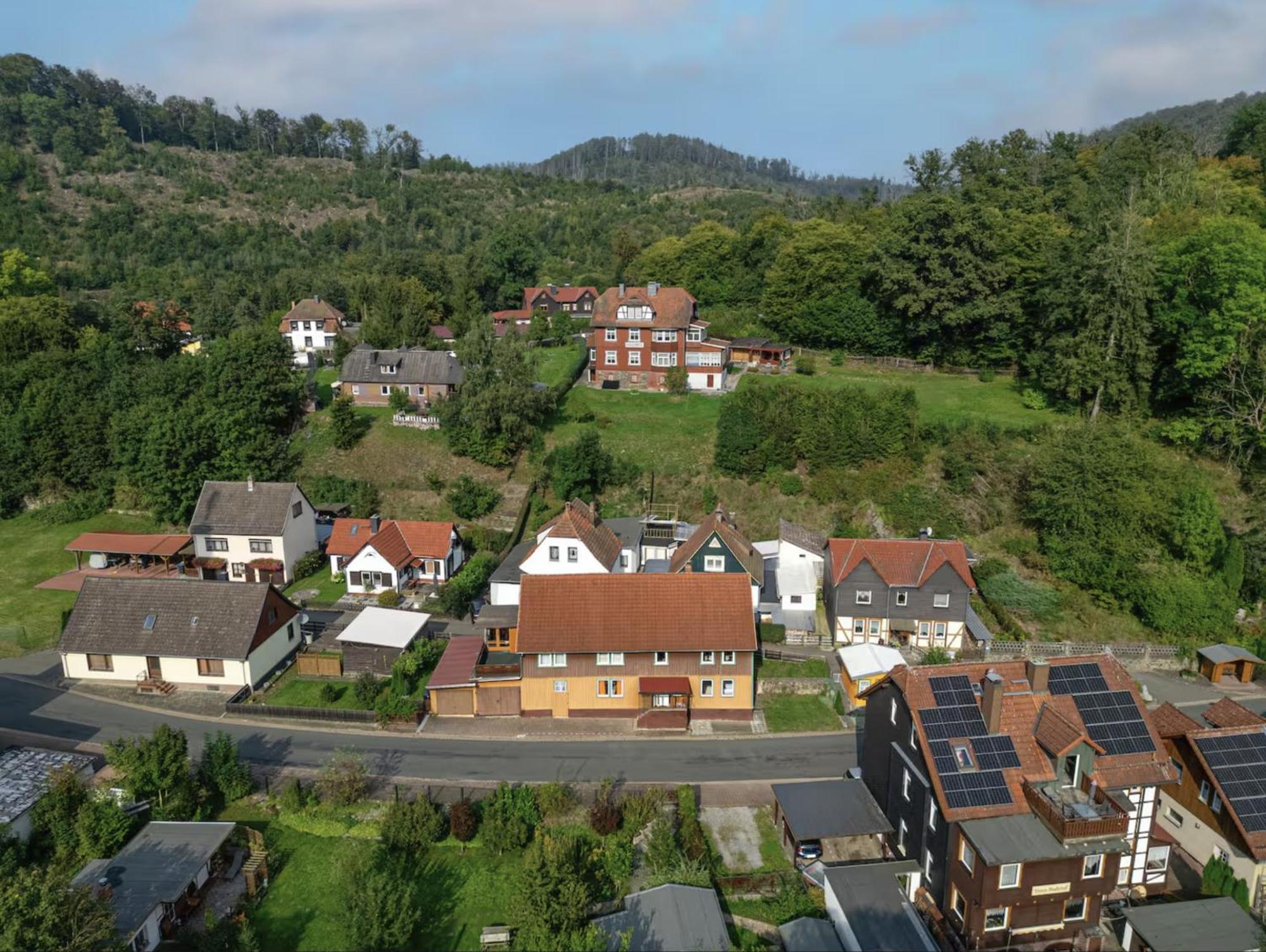 Villa Haus Ludwig - Saniertes Fachwerkhaus Im Harz - 12 Personen Thale Exterior foto