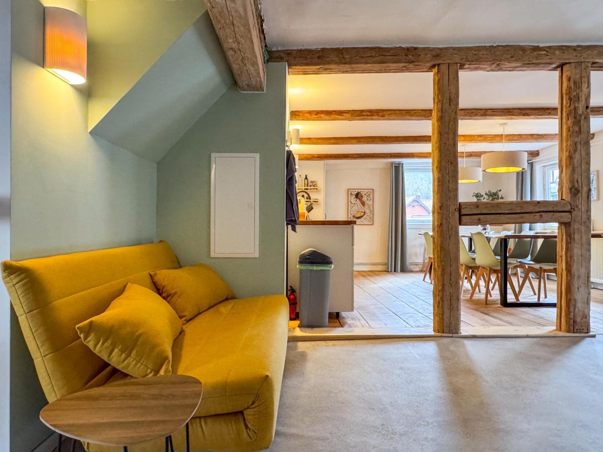 Villa Haus Ludwig - Saniertes Fachwerkhaus Im Harz - 12 Personen Thale Exterior foto